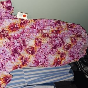 Vibrant Tie-Dye Maxi Dress